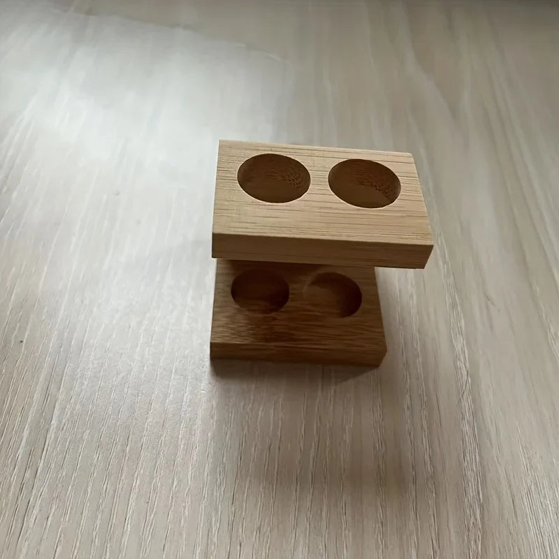 Bamboo Toothbrush Head Holder – 2/3/4 Slots