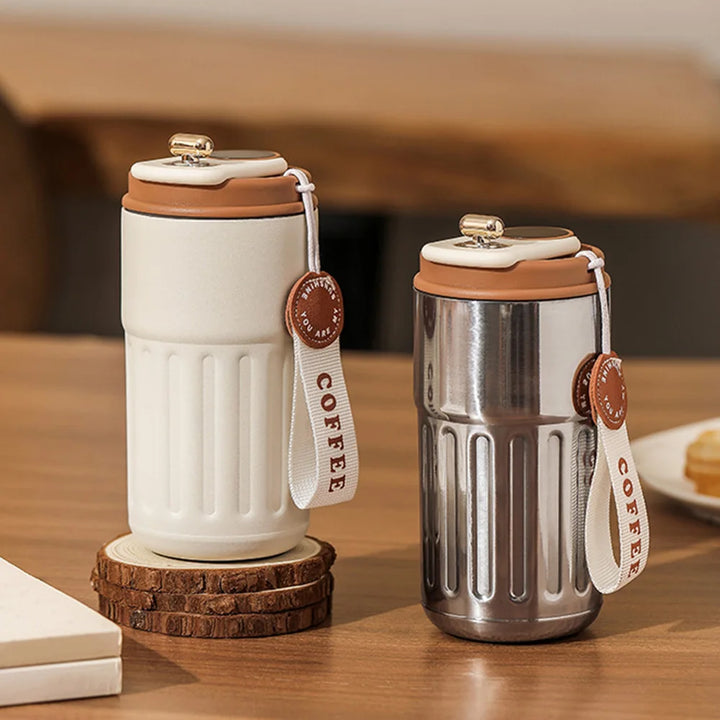 Smart Temperature Display Insulated Coffee Cup
