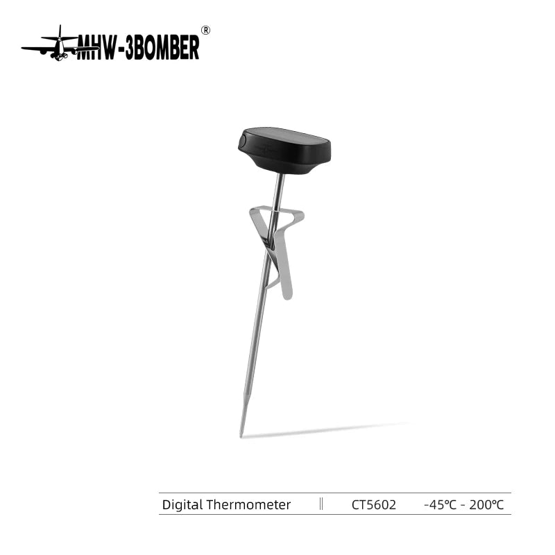 MHW-3BOMBER Instant Read Digital Thermometer – Precision for Coffee, Cooking, and More