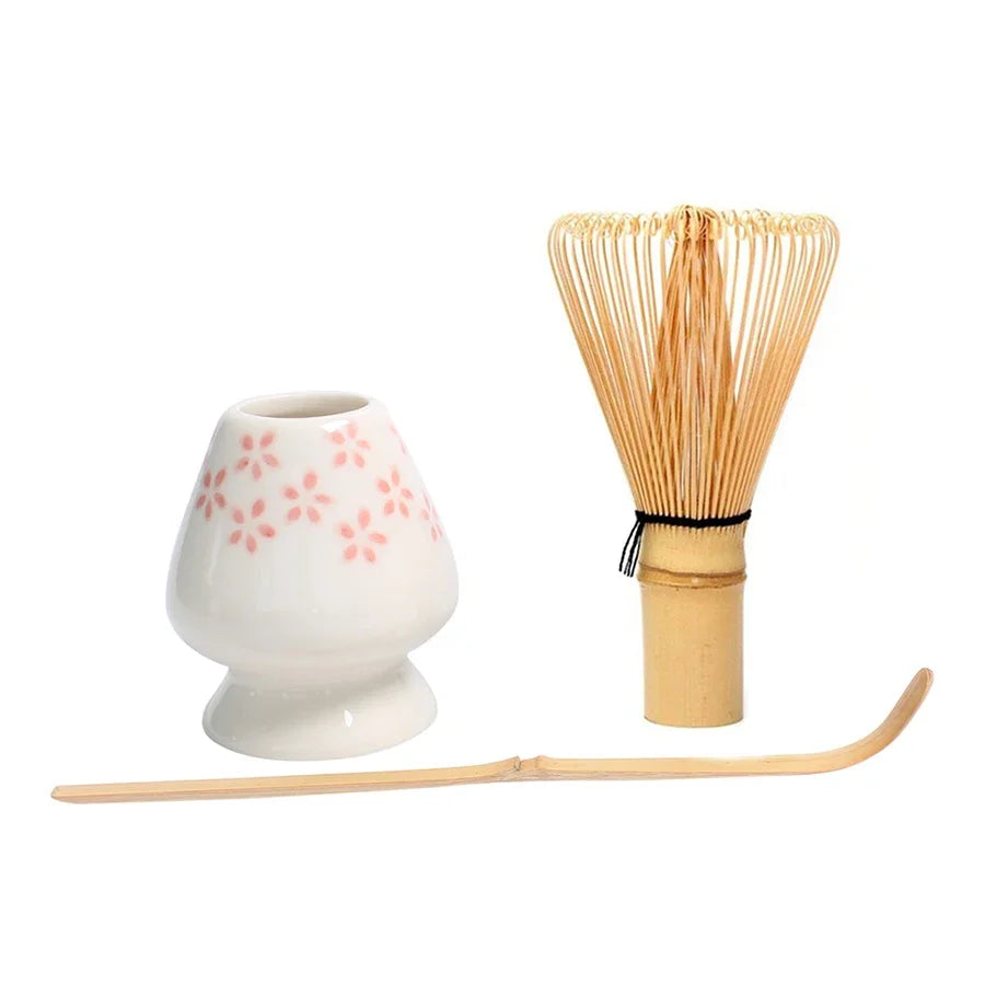 3PCS Japanese Matcha Set – Bamboo Buddha Tea Spoon & Tea Stirring Tools for Tea Preparation