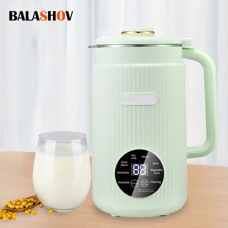 Multifunctional Electric Soybean Milk Machine – 220V/110V Food Blender & Juice Maker