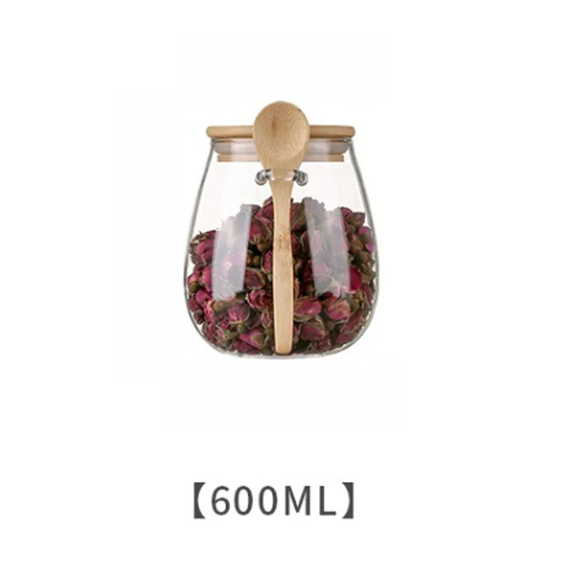 Hermetic Glass Food Storage Containers with Lid