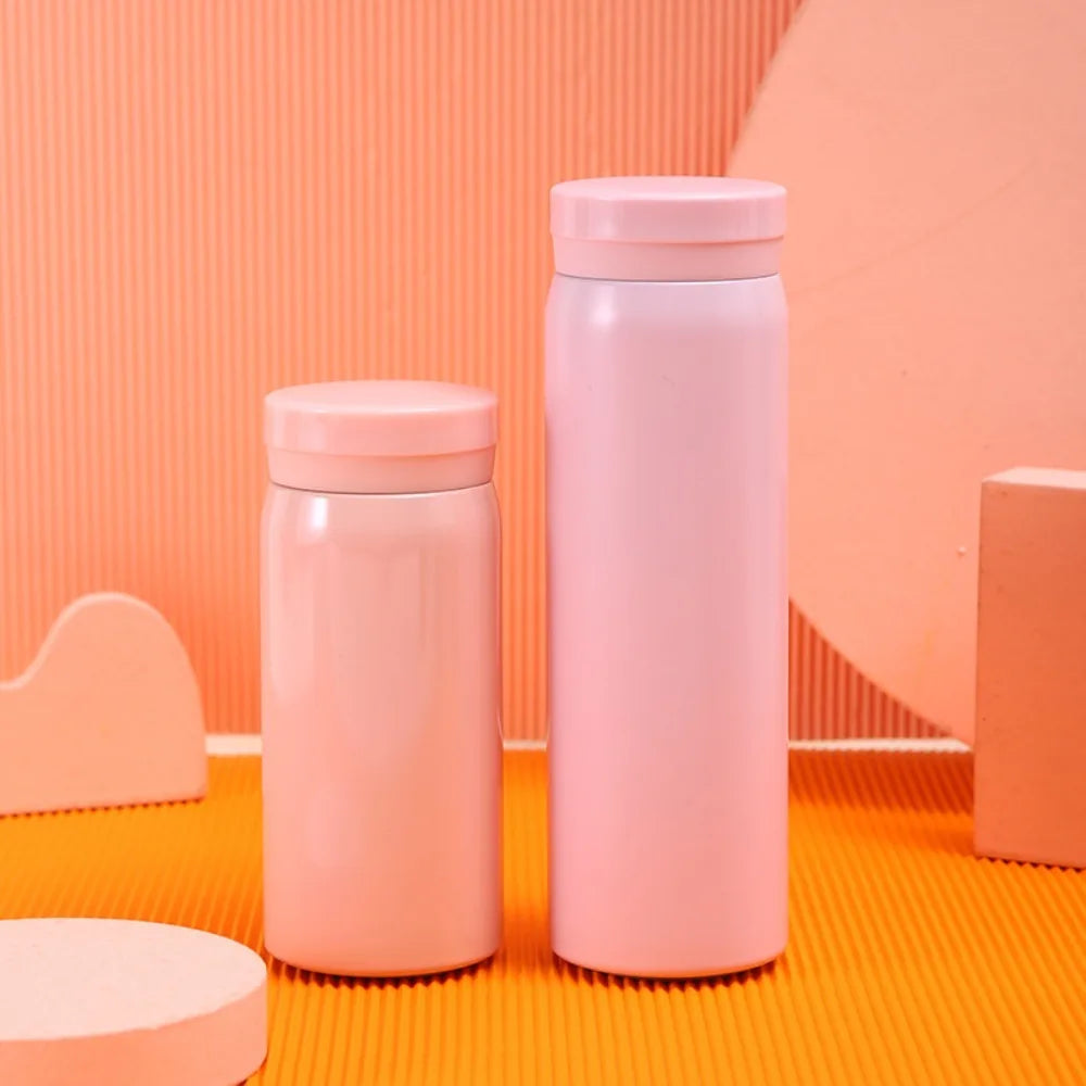 Simple 304 Stainless Steel Mini Thermos Bottle – Leak-Proof Insulated Coffee Mug (200ml/280ml)