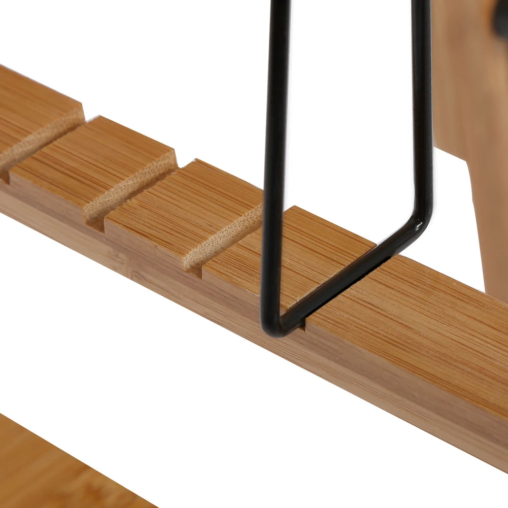 Adjustable Bamboo Bed Desk – Portable Lap Desk for Reading, Writing, and Laptop Use