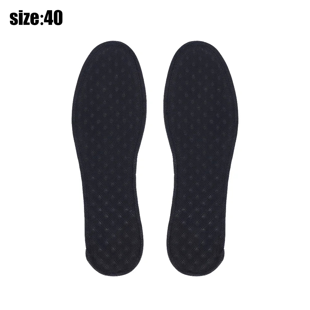 2–6pcs Bamboo Deodorant Insoles – Breathable, Sweat-Absorbing Shoe Inserts for Men & Women