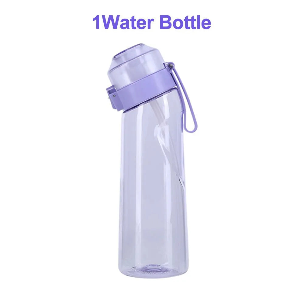 650ml Flavored Sports Water Bottle with Scent Pods