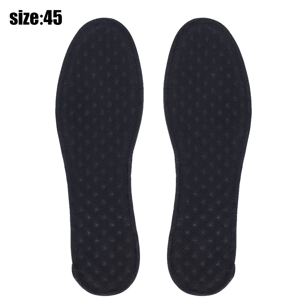 2–6pcs Bamboo Deodorant Insoles – Breathable, Sweat-Absorbing Shoe Inserts for Men & Women