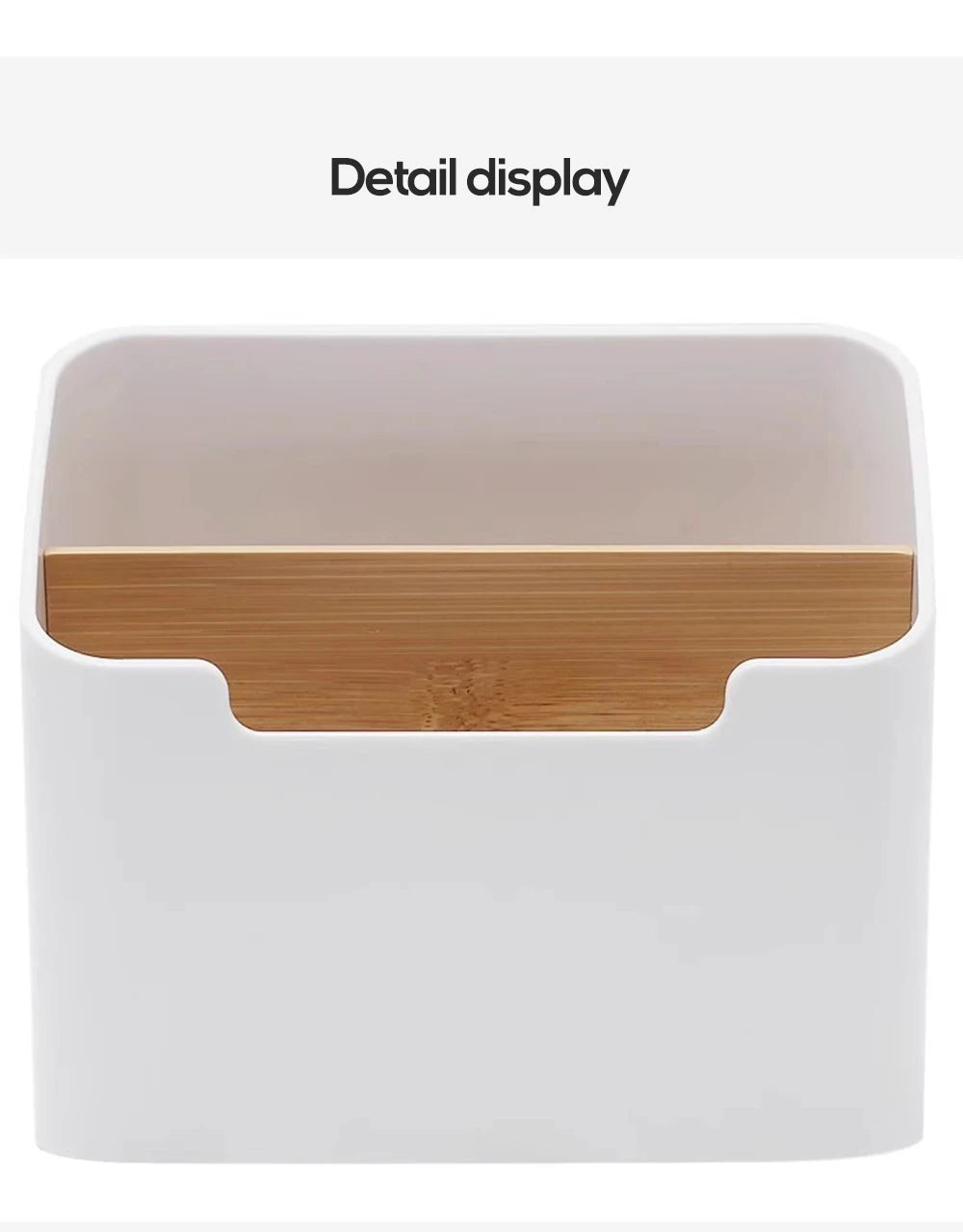 Bamboo Electric Toothbrush & Toothpaste Organizer
