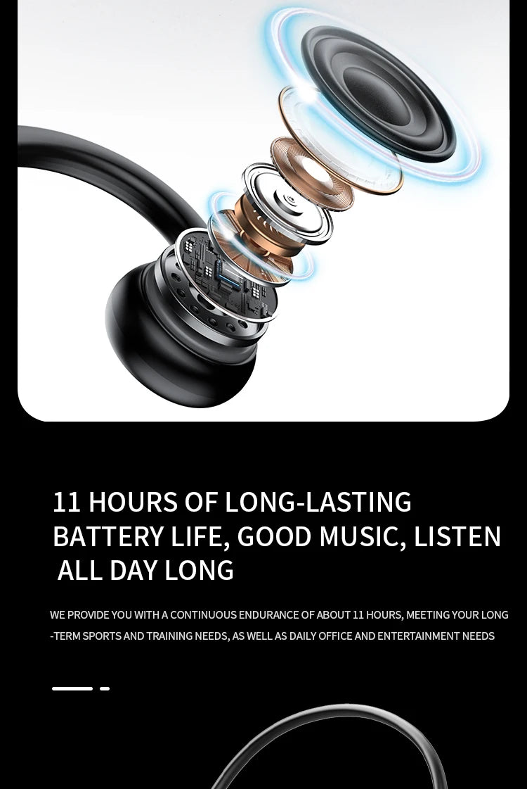 Xiaomi Mijia Bone Conduction Headphones – Bluetooth 5.3 Waterproof Sports Ear Hook Headset