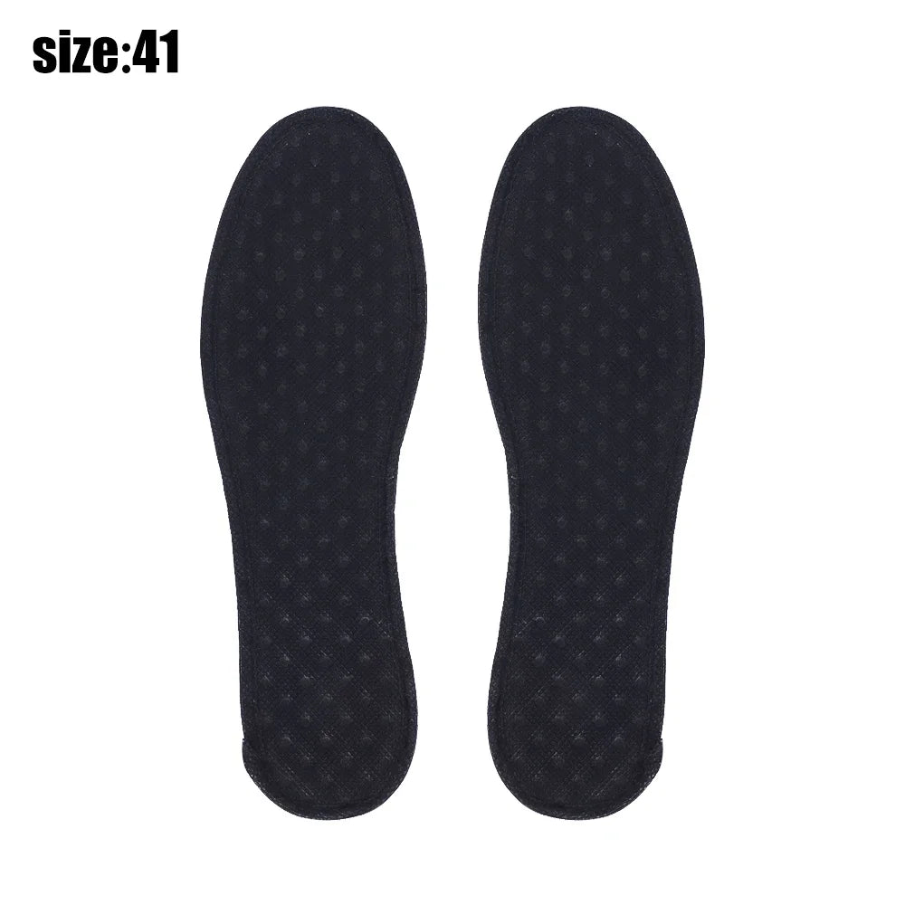 2–6pcs Bamboo Deodorant Insoles – Breathable, Sweat-Absorbing Shoe Inserts for Men & Women