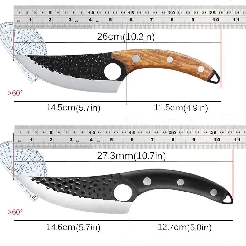 Forged Stainless Steel Boning & Fillet Knife – Kitchen Utility Tool