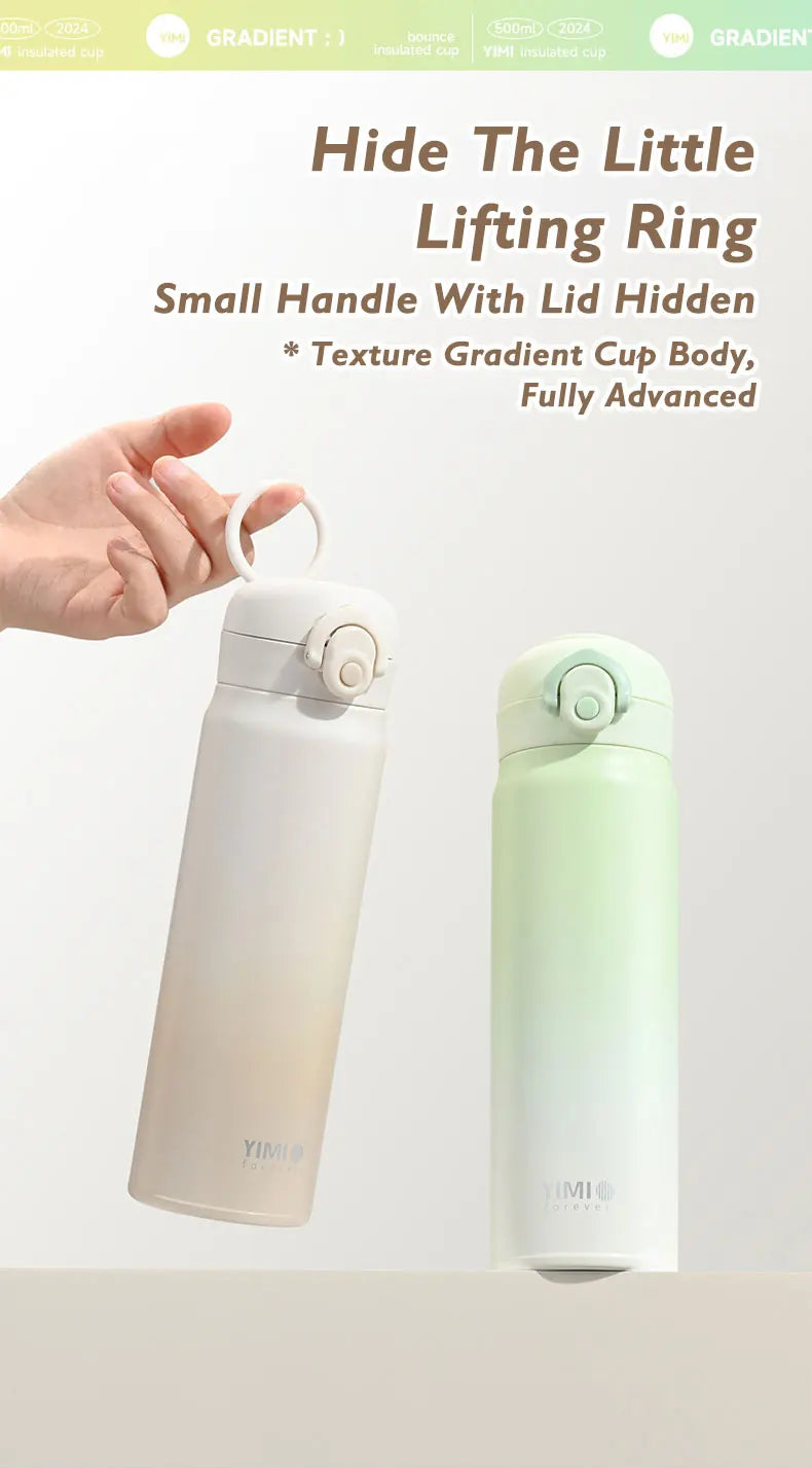 500ml 316 Stainless Steel Vacuum Insulated Tumbler – Portable Thermos Coffee Cup