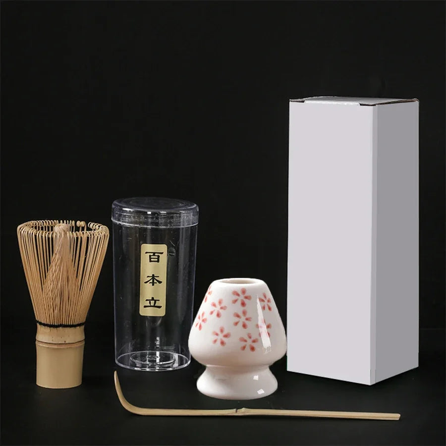 3PCS Japanese Matcha Set – Bamboo Buddha Tea Spoon & Tea Stirring Tools for Tea Preparation