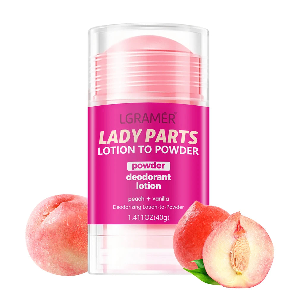 Peach Vanilla Deodorant Lotion – Long-Lasting Fruity Fragrance