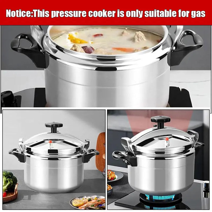 3L/5L/7L Professional Pressure Cooker – Heavy-Duty Aluminum Explosion-Proof Cooking Pot for Gas Cooker