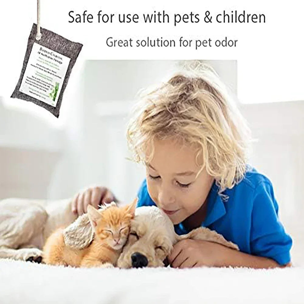 Bamboo Charcoal Air Purifying Bags – Natural Deodorizer