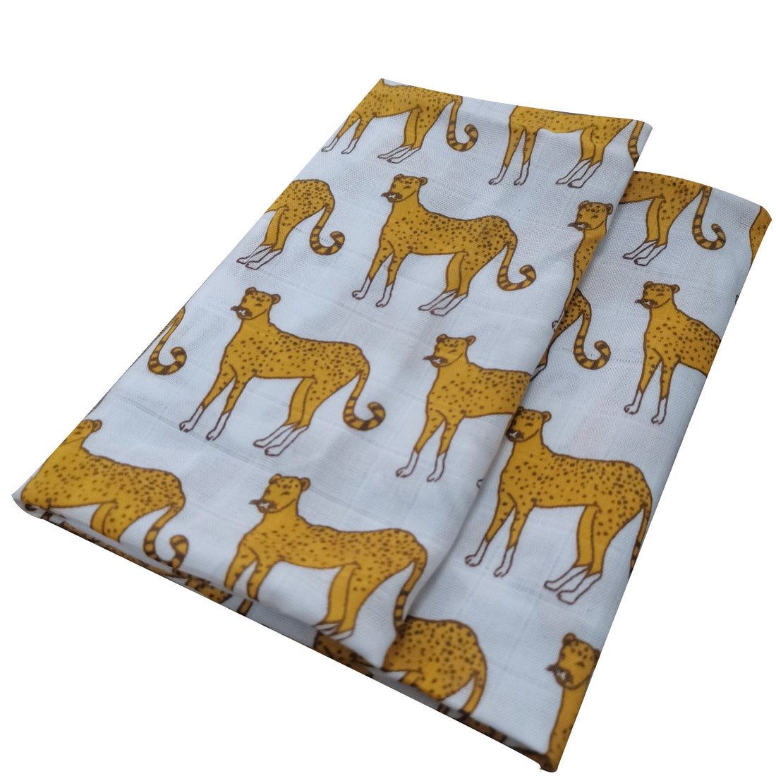 Soft Organic Cotton & Bamboo Baby Muslin Blanket/Bib Wrap
