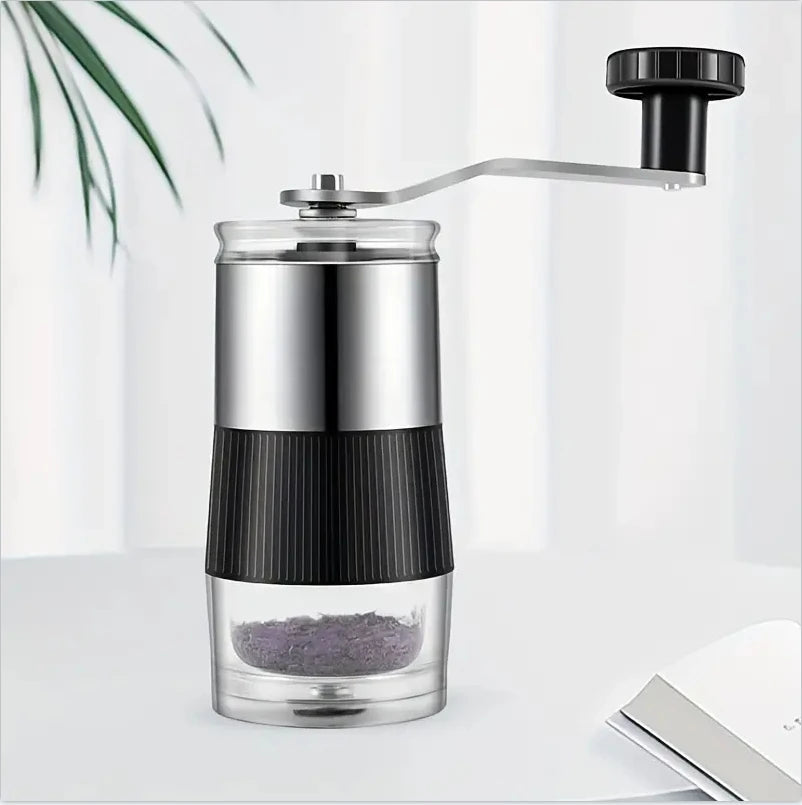 New Mini Hand Shake Manual Coffee Grinder – Stainless Steel Ceramic Core