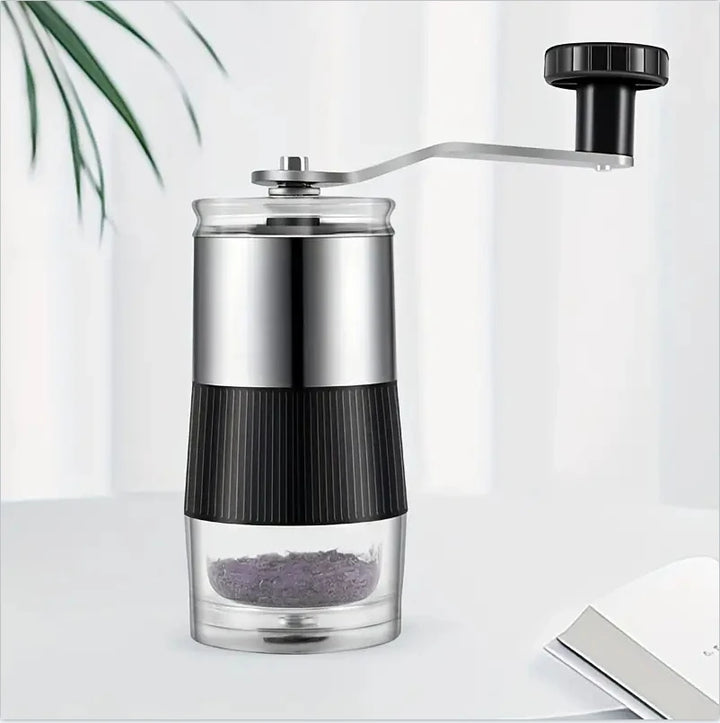 New Mini Hand Shake Manual Coffee Grinder – Stainless Steel Ceramic Core