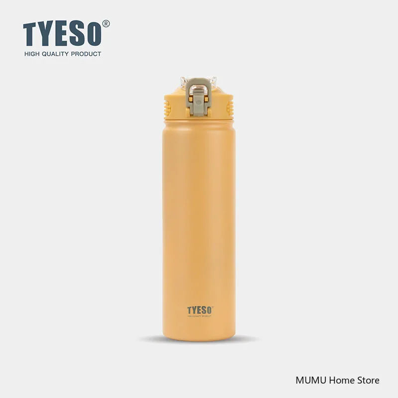 TYESO Stainless Steel Vacuum Bottle – 600/750ml