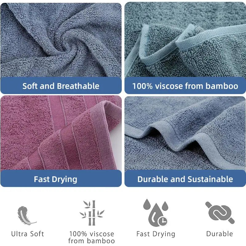 Bamboo Washcloth – 13x13" Soft & Sustainable