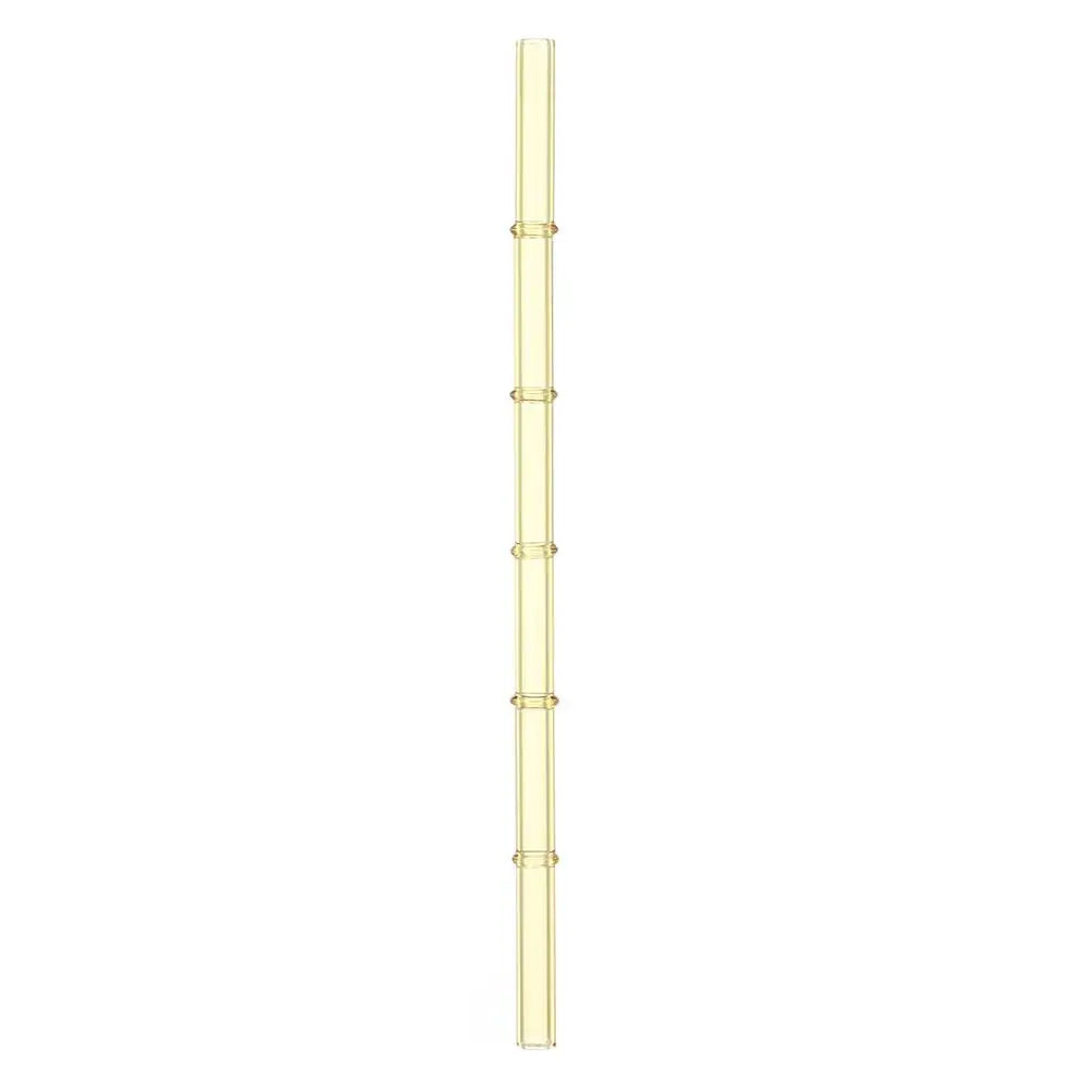 Reusable Glass Straws – Clear Drinking Straws for Juice, Milk, and More
