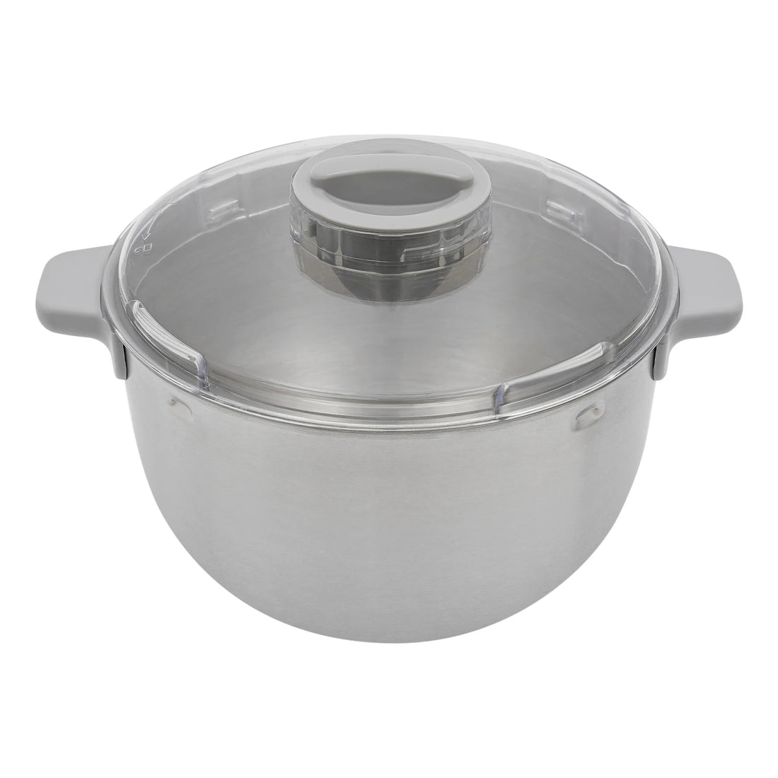 5L Electric Noodle Machine – Silver Household Noodle Making Dough Mixer with 304 Stainless Steeless Steel Silicone ABS 110V 60Hz