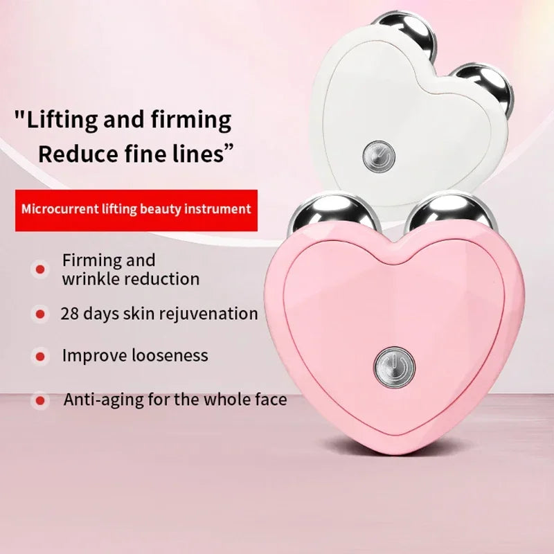 Mini Microcurrent Face Lifting Device – EMS Firming & Contouring Tool