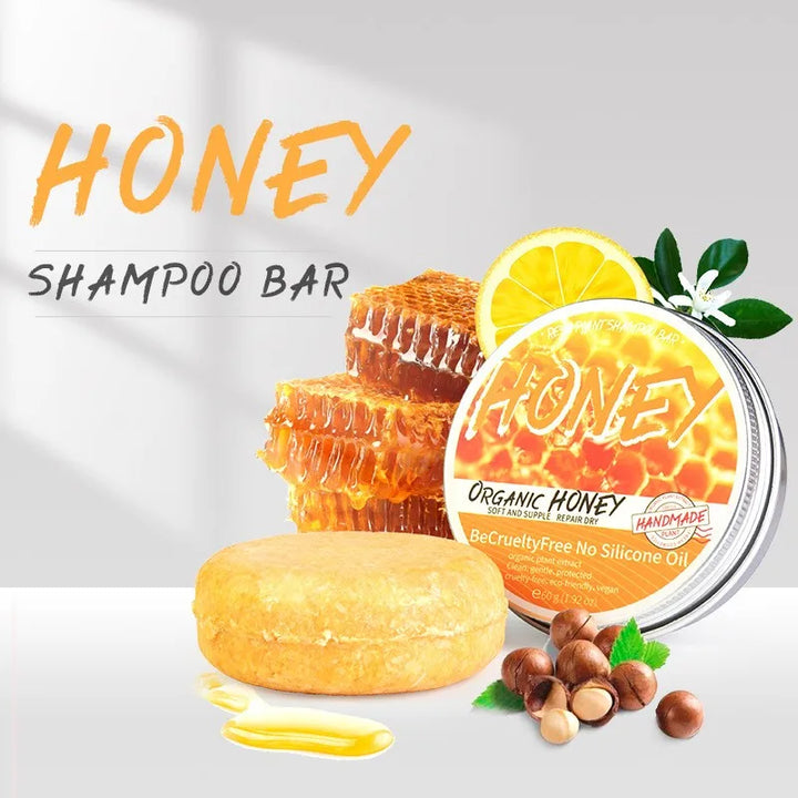 Natural Honey Shampoo – Plant-Based, Refreshing & Oil Control