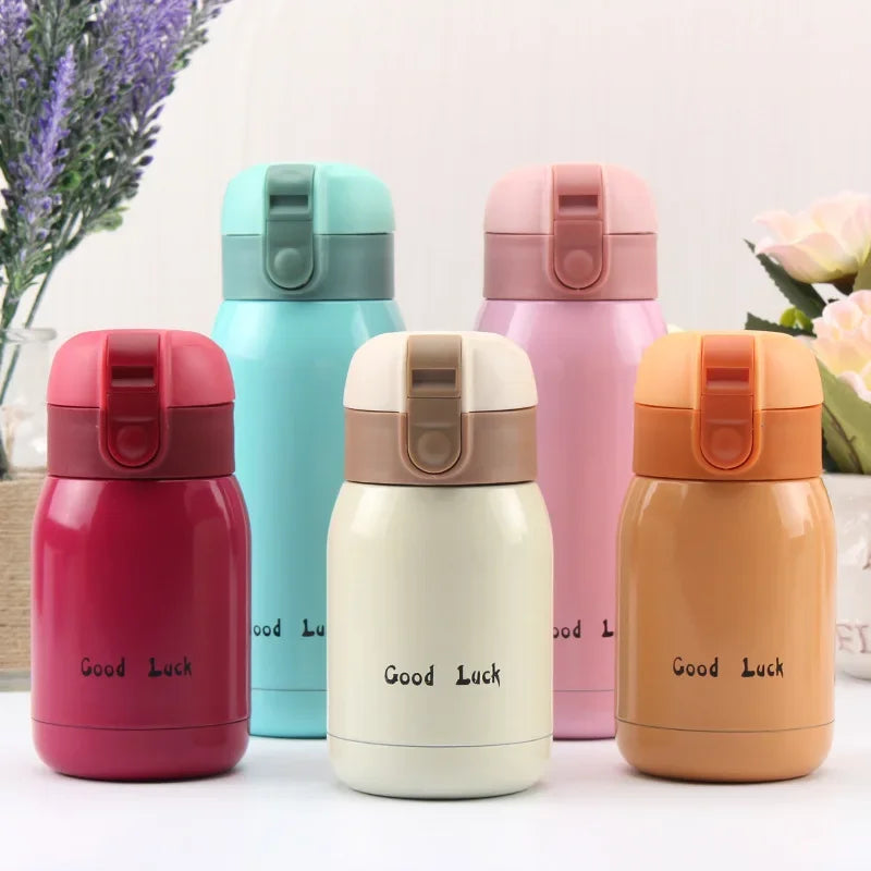 Mini Stainless Steel Thermos Cup – 200ml/360ml Pocket Vacuum Flask for Hot & Cold Drinks