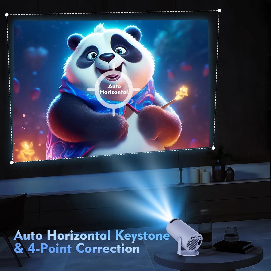 Magcubic HY300 Pro 4K Android Projector – 260 ANSI