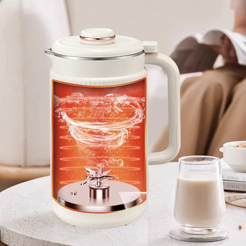 Multifunctional Electric Soybean Milk Machine – 220V/110V Food Blender & Juice Maker