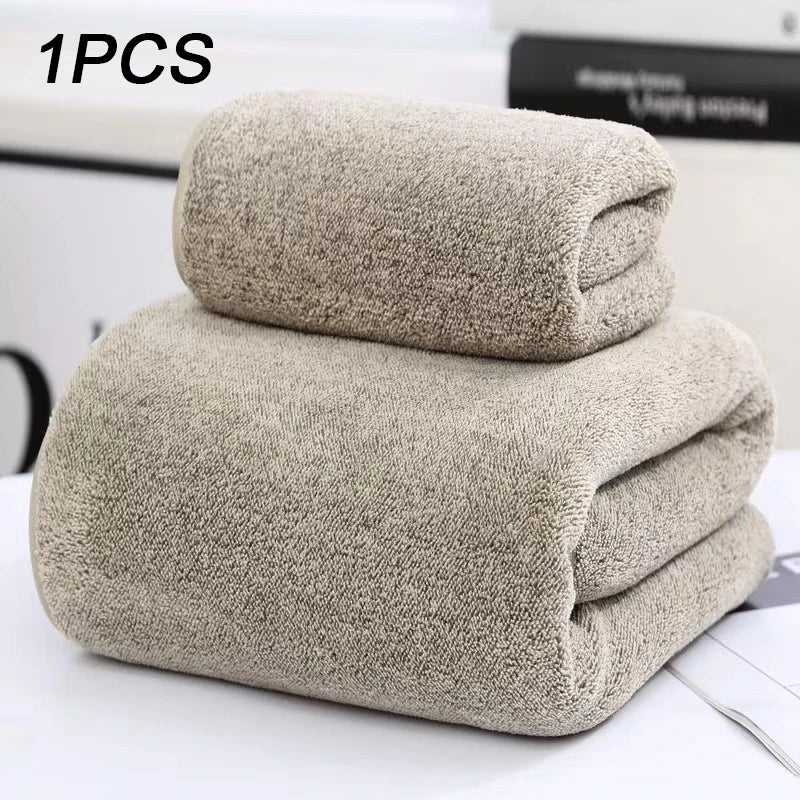 Bamboo Charcoal Coral Velvet Bath Towel – Super Absorbent