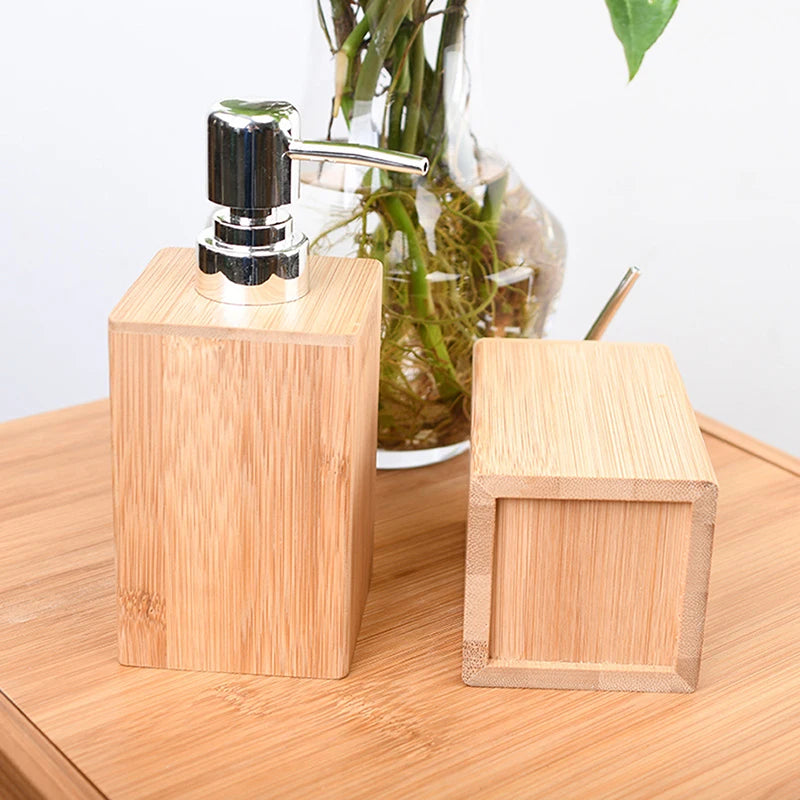 Bamboo Liquid Soap Dispenser – 280mL