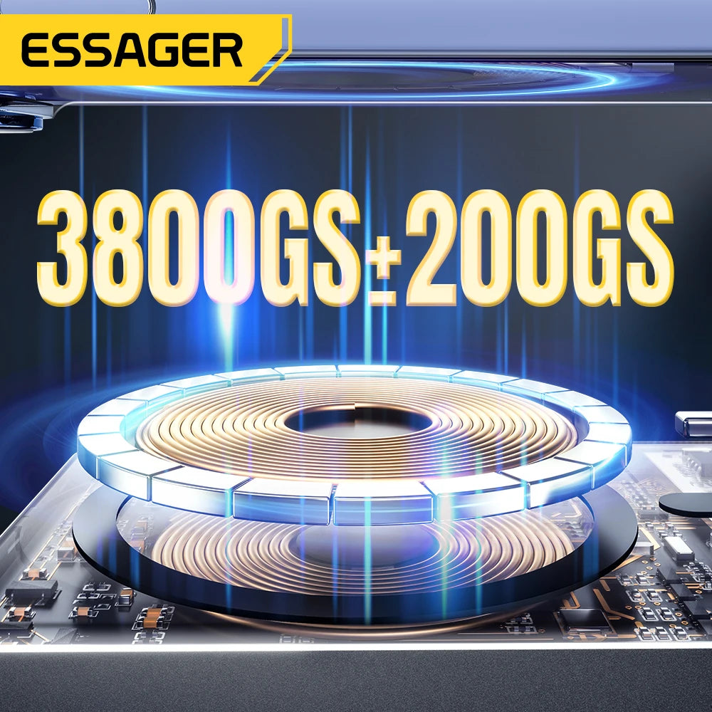 Essager 5000mAh Magnetic Wireless Power Bank – 20W Fast Charging for iPhone 16/15/14/13 (MagSafe Compatible)