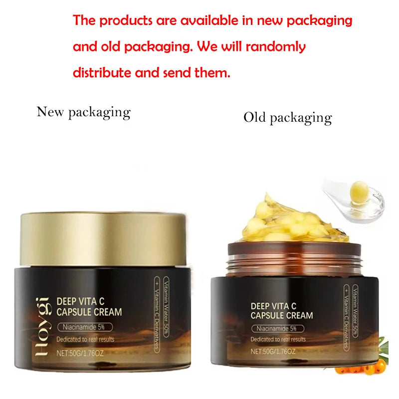 Vitamin C Golden Capsule Moisturizer – Hydrating & Antioxidant Daily Care