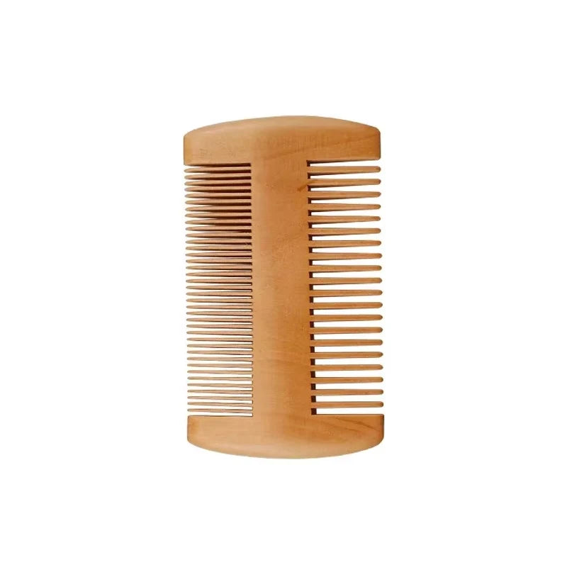 Men’s Shaving Brush Set – Boar Bristle Beard Grooming Kit with Comb & Scissors