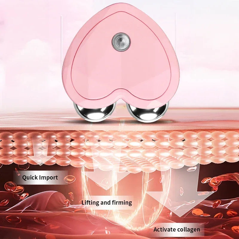 Mini Microcurrent Face Lifting Device – EMS Firming & Contouring Tool