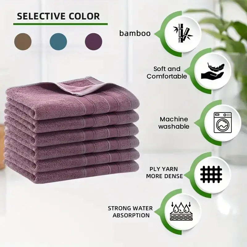 Bamboo Washcloth – 13x13" Soft & Sustainable