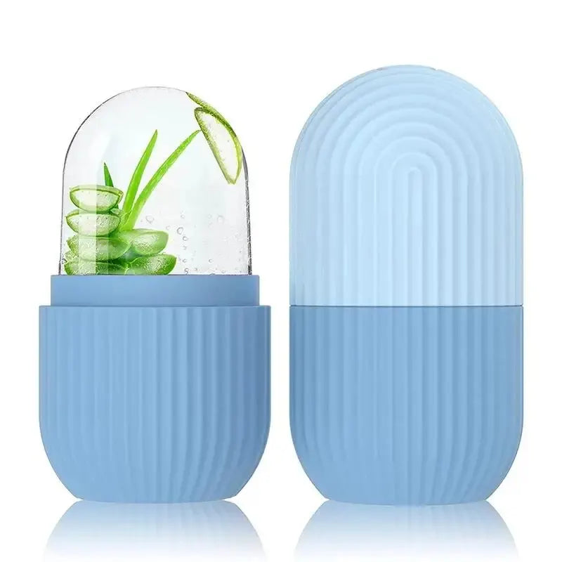 Silicone Ice Ball Face Massager – Lifting & Acne-Reducing Skincare Tool