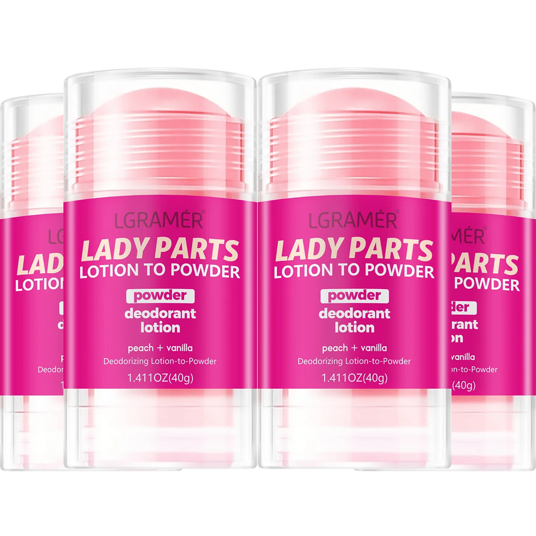 Peach Vanilla Deodorant Lotion – Long-Lasting Fruity Fragrance