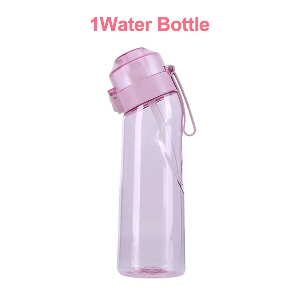 650ml Flavored Sports Water Bottle with Scent Pods