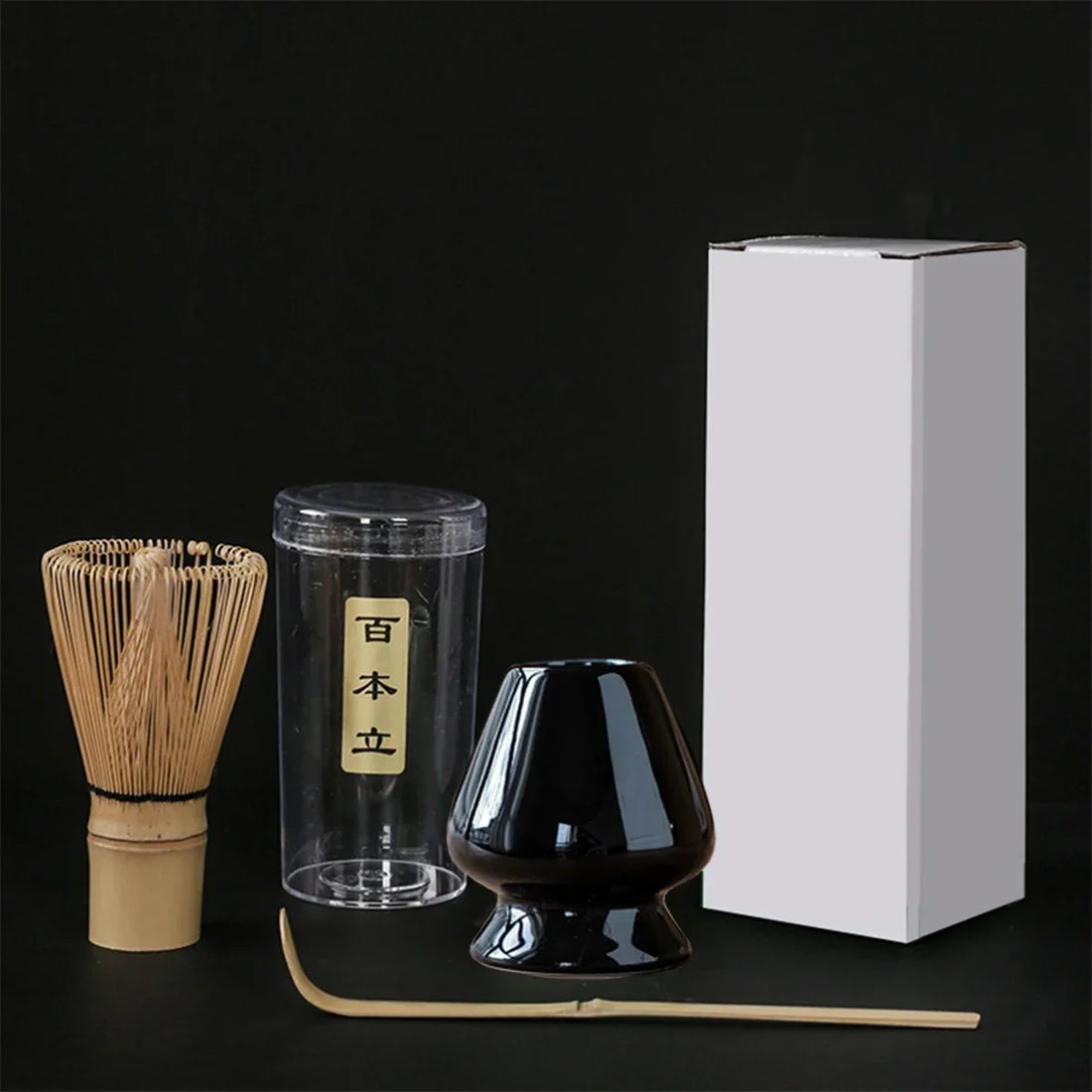 3PCS Japanese Matcha Set – Bamboo Buddha Tea Spoon & Tea Stirring Tools for Tea Preparation