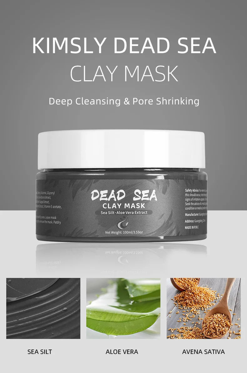 Clay Mud Face Mask Set – Turmeric, Green Tea, Rose & Avocado
