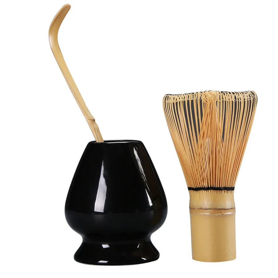 3PCS Japanese Matcha Set – Bamboo Buddha Tea Spoon & Tea Stirring Tools for Tea Preparation