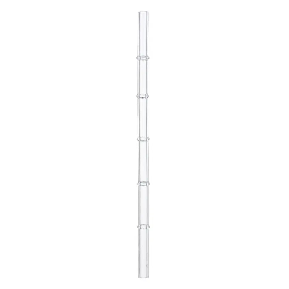 Reusable Glass Straws – Clear Drinking Straws for Juice, Milk, and More